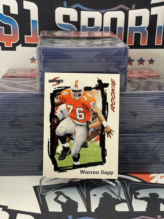 1995 Score Warren Sapp Rookie #267