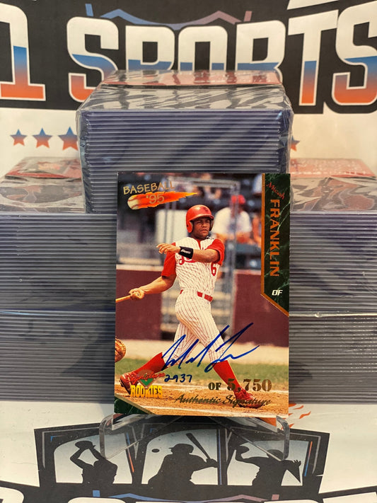 1995 Signature Rookies (Auto 2937/5750) Micah Franklin #20