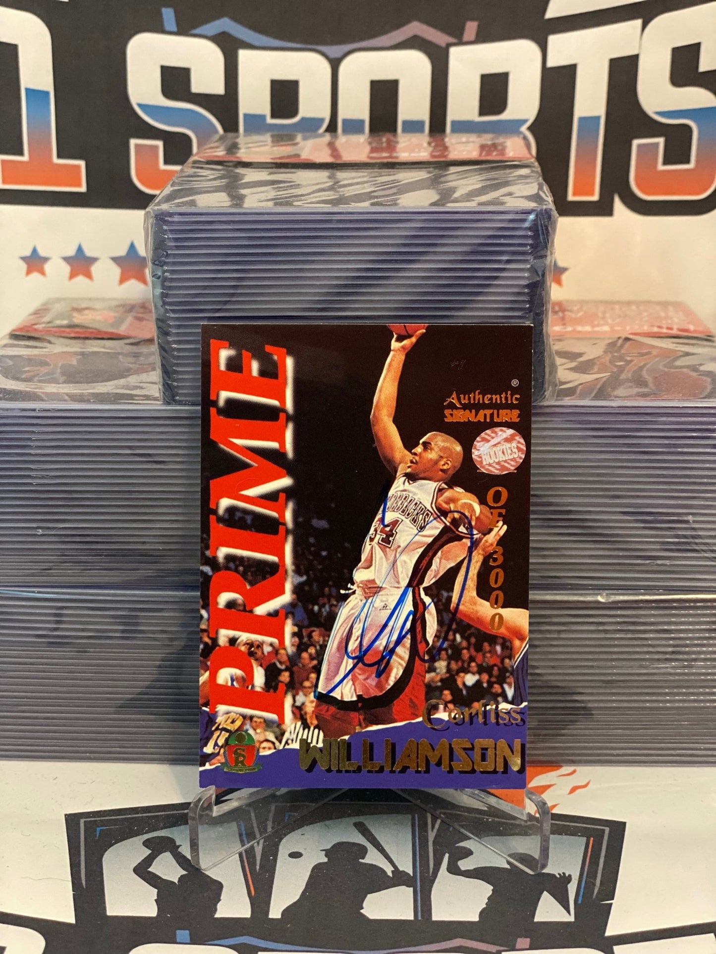 1995 Signature Rookies (Auto /3000) Corliss Williamson Rookie #43
