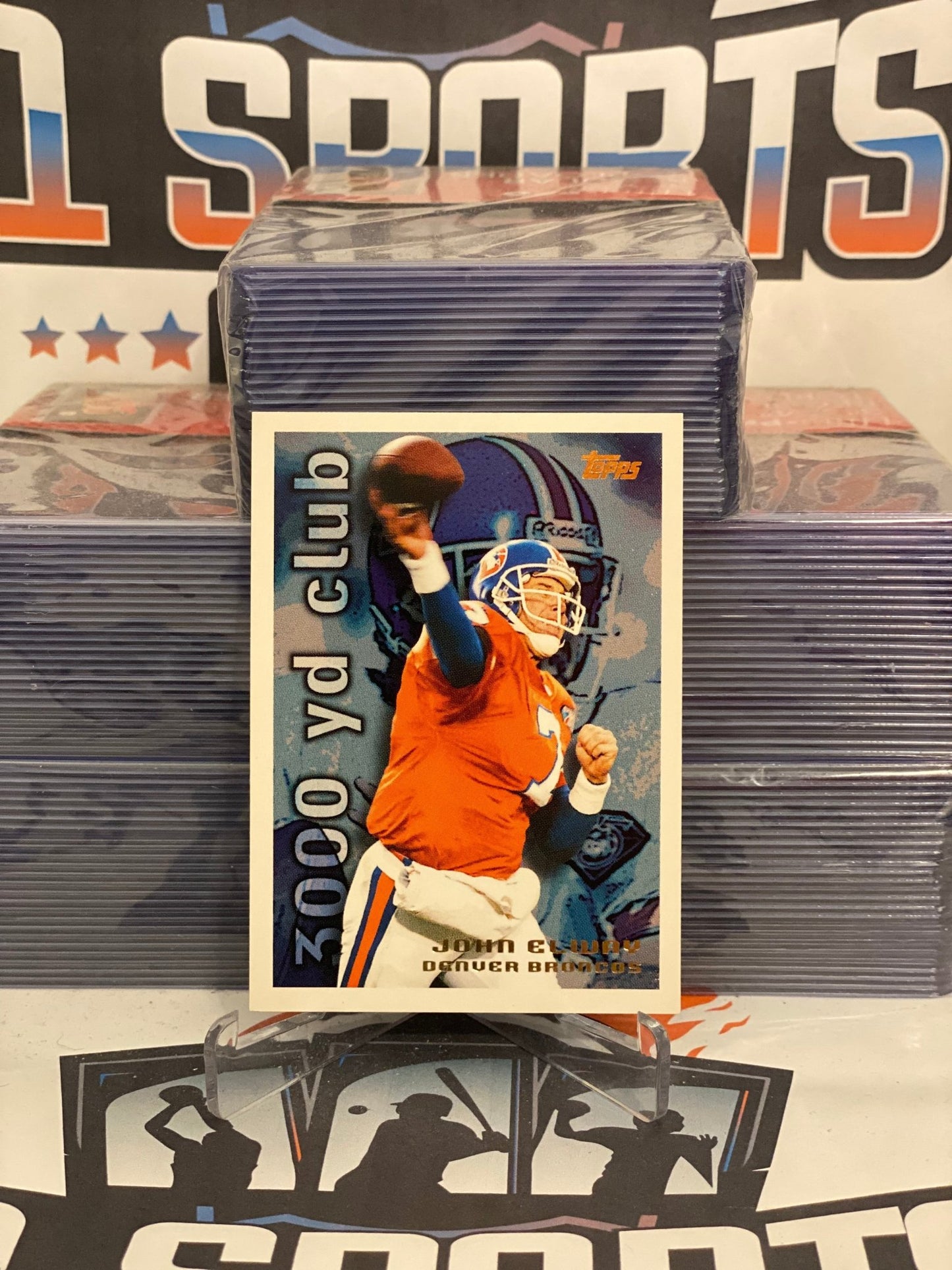 1995 Topps (3,000 Yard Club) John Elway #37