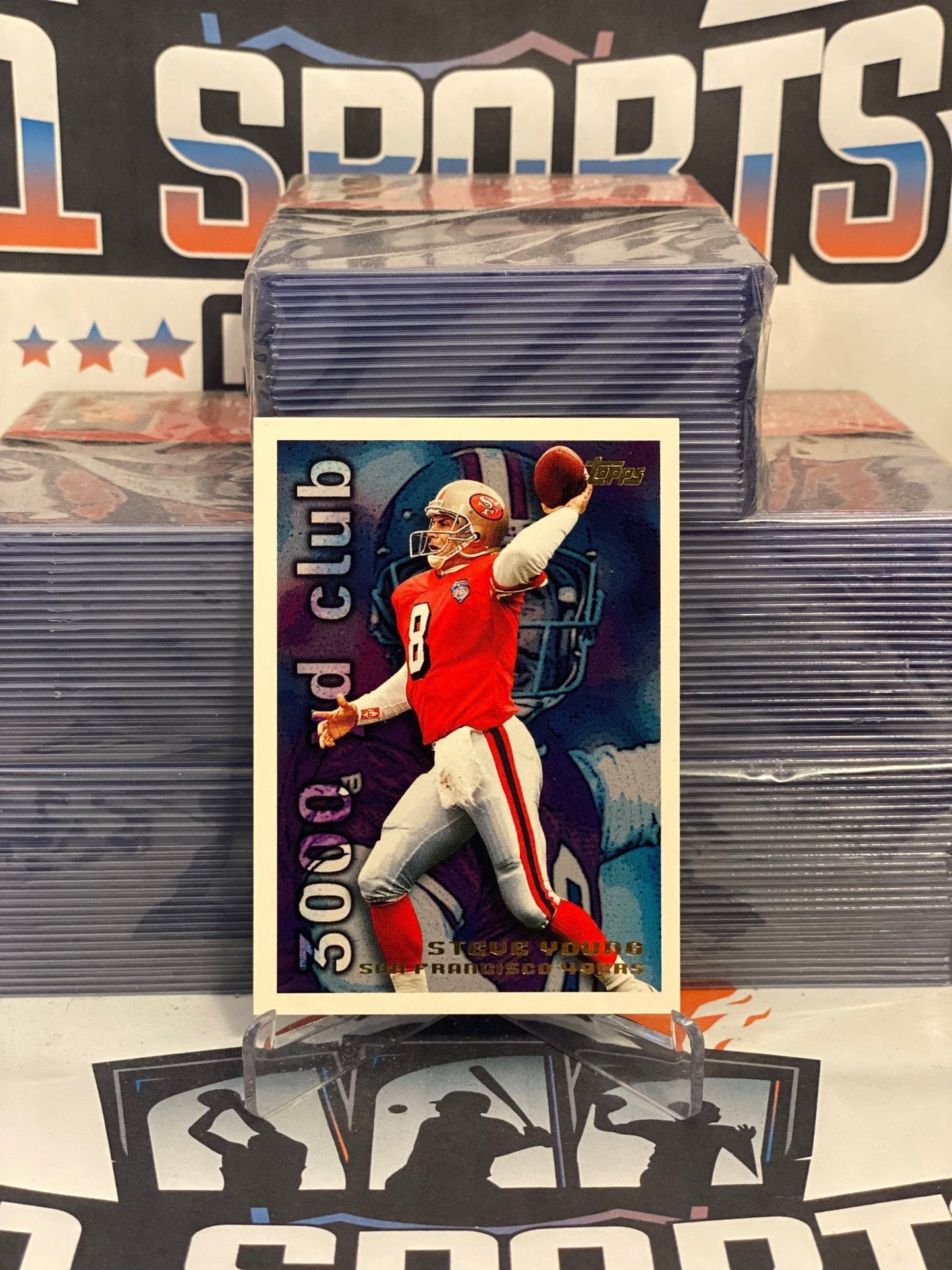 1995 Topps (3,000 Yard Club) Steve Young #33
