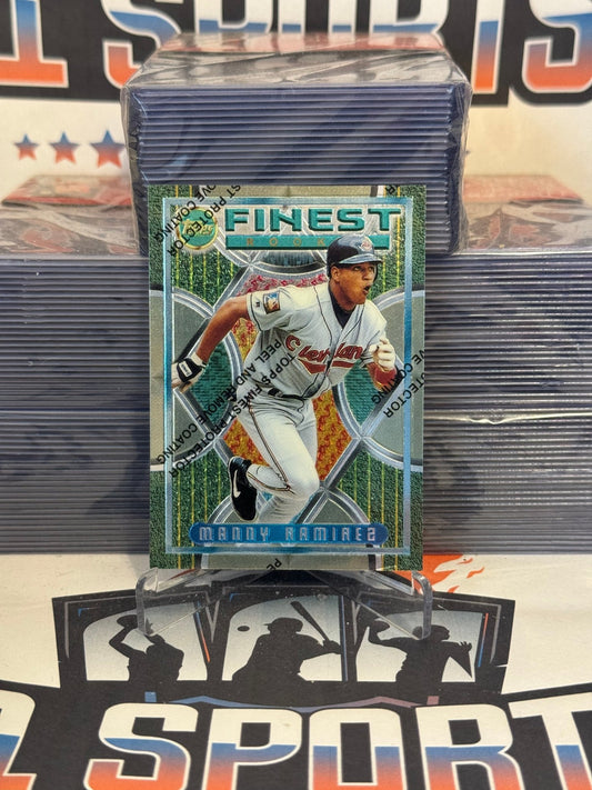 1995 Topps Finest Manny Ramirez #4