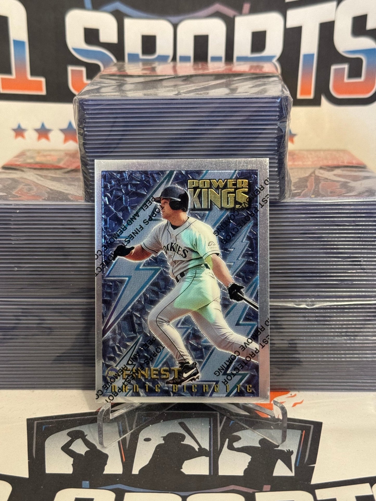 1995 Topps Finest (Power Kings) Dante Bichette #PK13