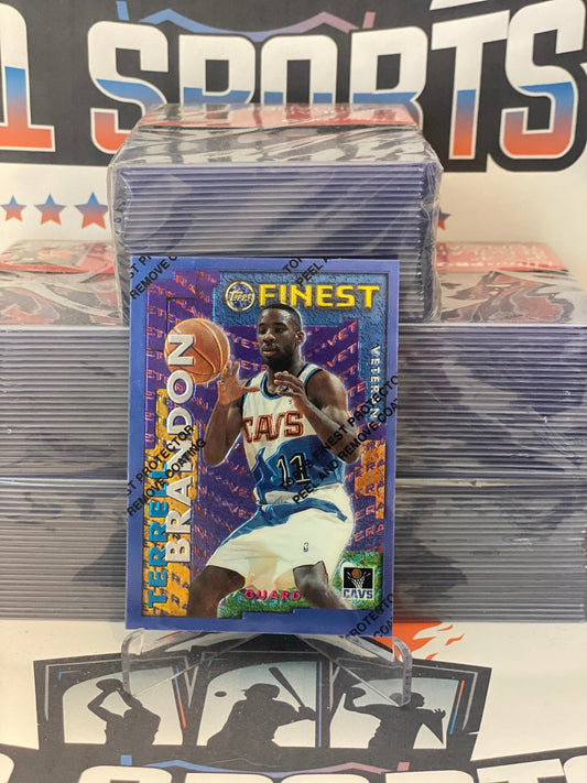 1995 Topps Finest (Veterans) Bob Sura & Terrell Brandon #RV-17