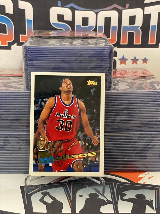 1995 Topps Rasheed Wallace Rookie #193