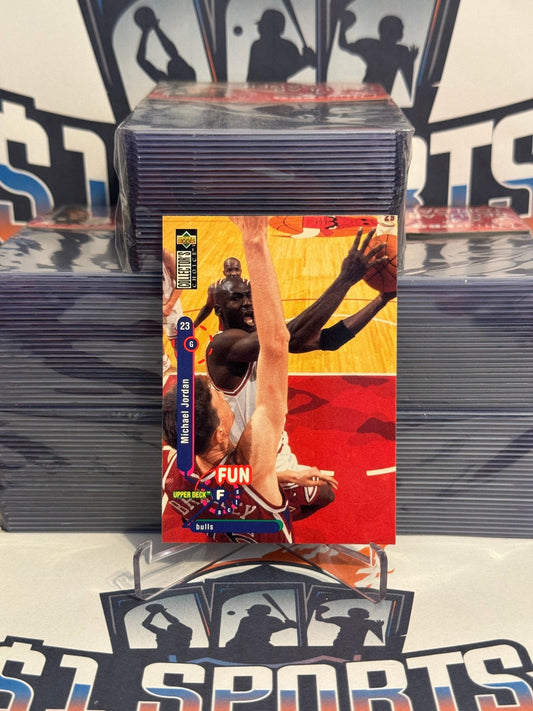 1995 Upper Deck Collector's Choice (Fun) Michael Jordan #169