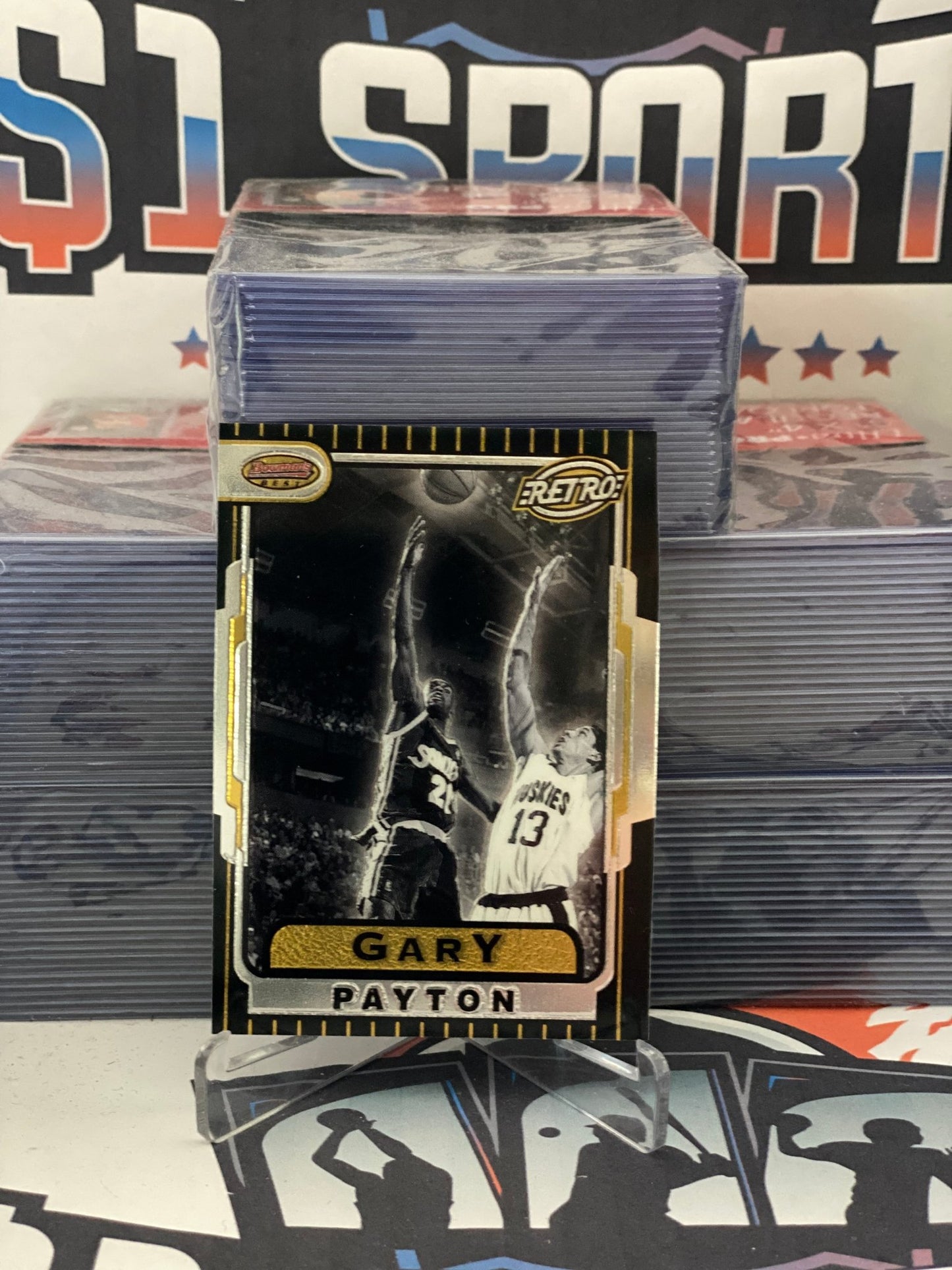 1996 Bowman's Best (Retro) Gary Payton #TB6