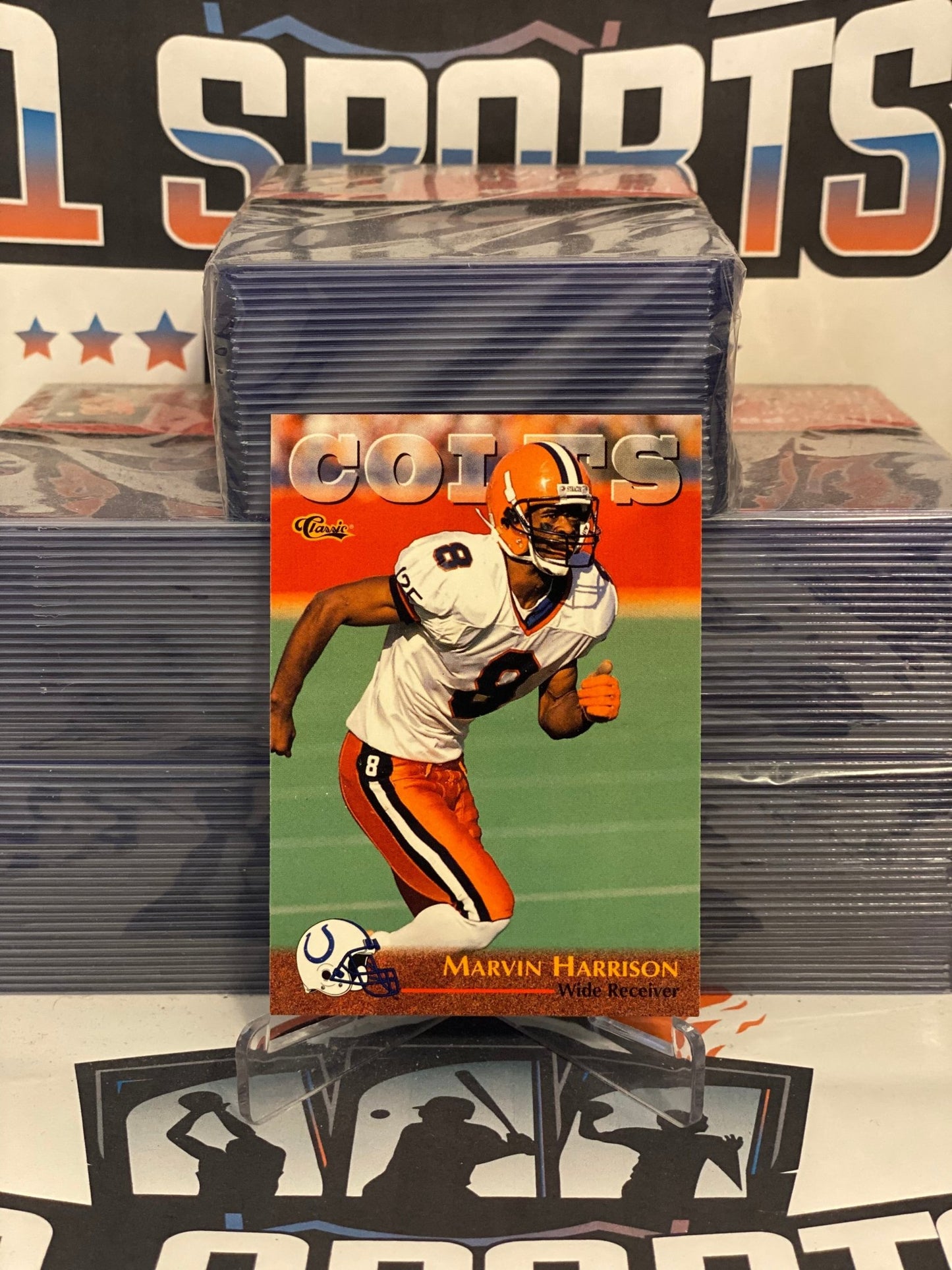 1996 Classic Marvin Harrison Rookie #88