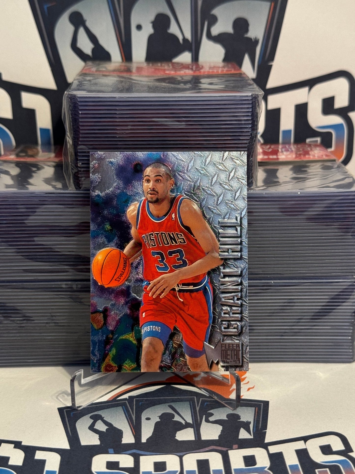 1996 Fleer Metal Grant Hill #29