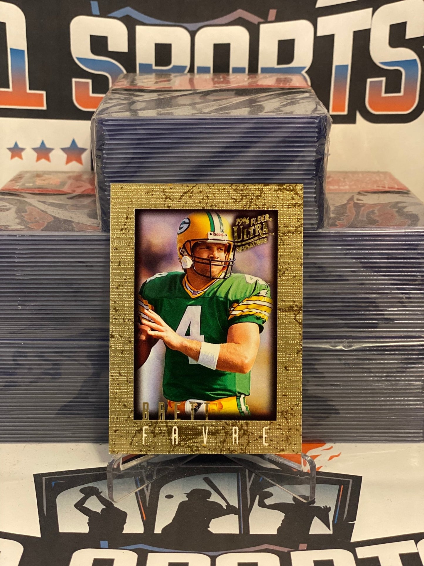 1996 Fleer Ultra (Sensations) Brett Favre #39