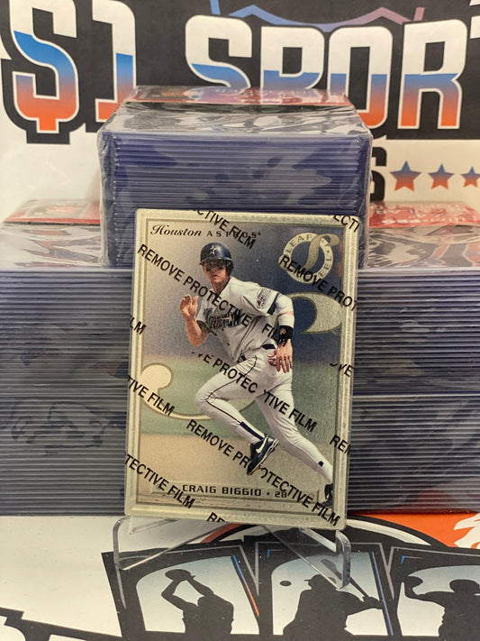 1996 Leaf Steel Craig Biggio #72