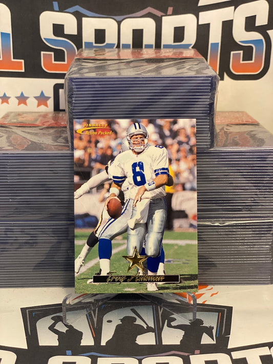 1996 Pinnacle Action Packed Troy Aikman #14