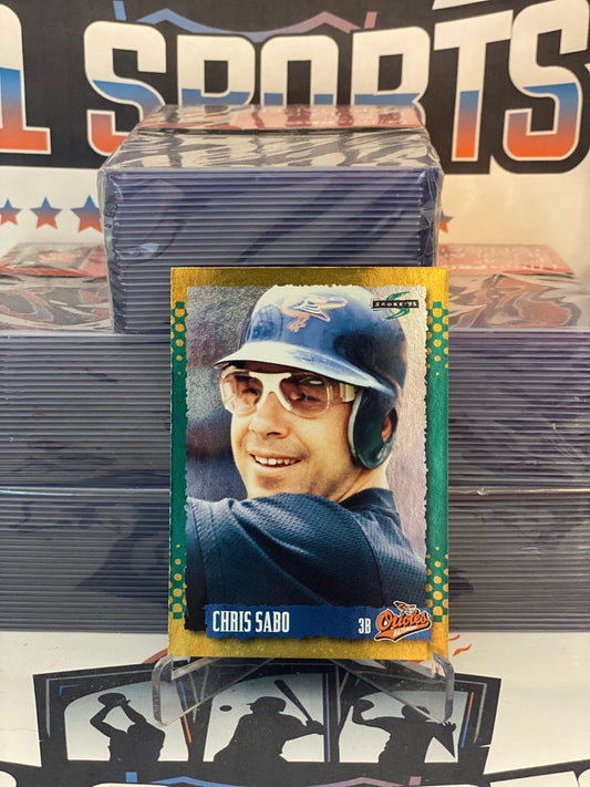 1996 Score (Gold Rush) Chris Sabo #385