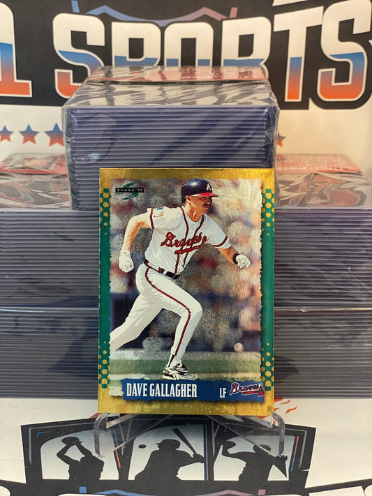 1996 Score (Gold Rush) Dave Gallagher #390