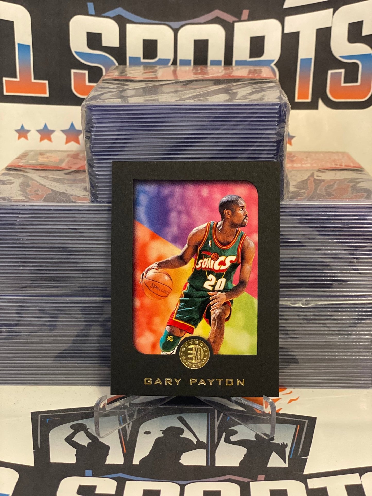 1996 Skybox E-XL Gary Payton #77
