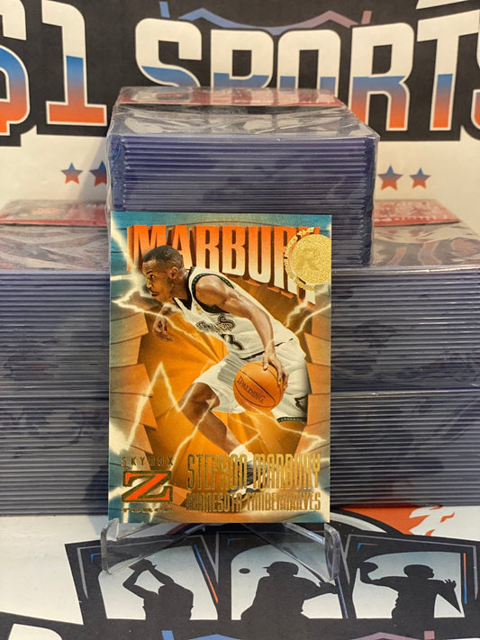 1996 SkyBox Z-Force Stephon Marbury Rookie #156