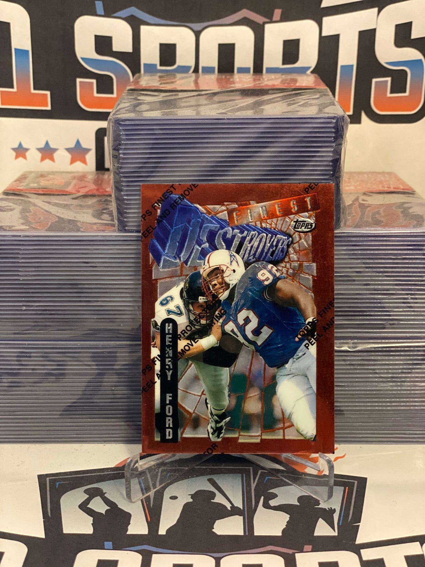 1996 Topps Finest (Destroyers) Henry Ford #326