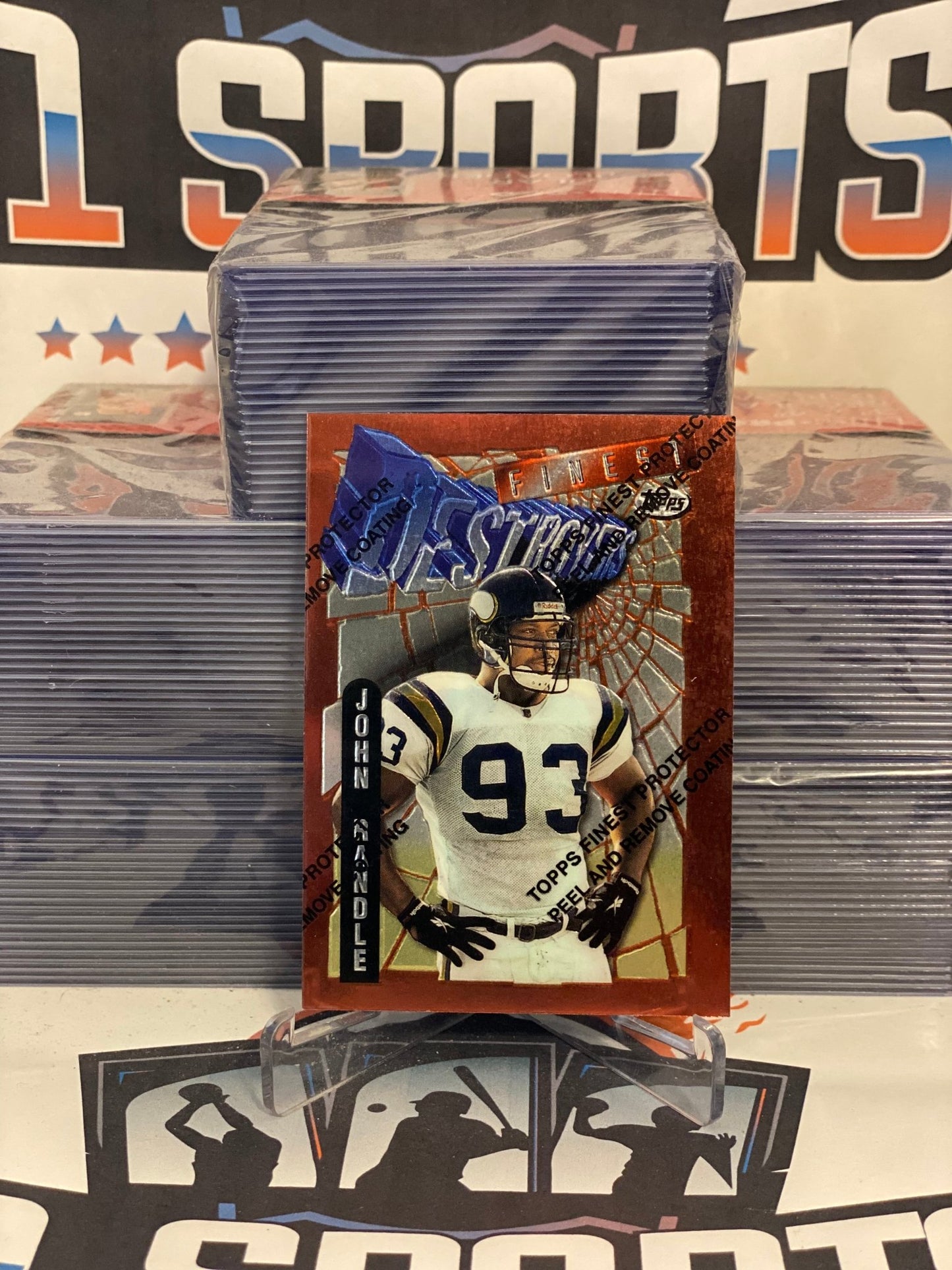 1996 Topps Finest (Destroyers) John Randle #284
