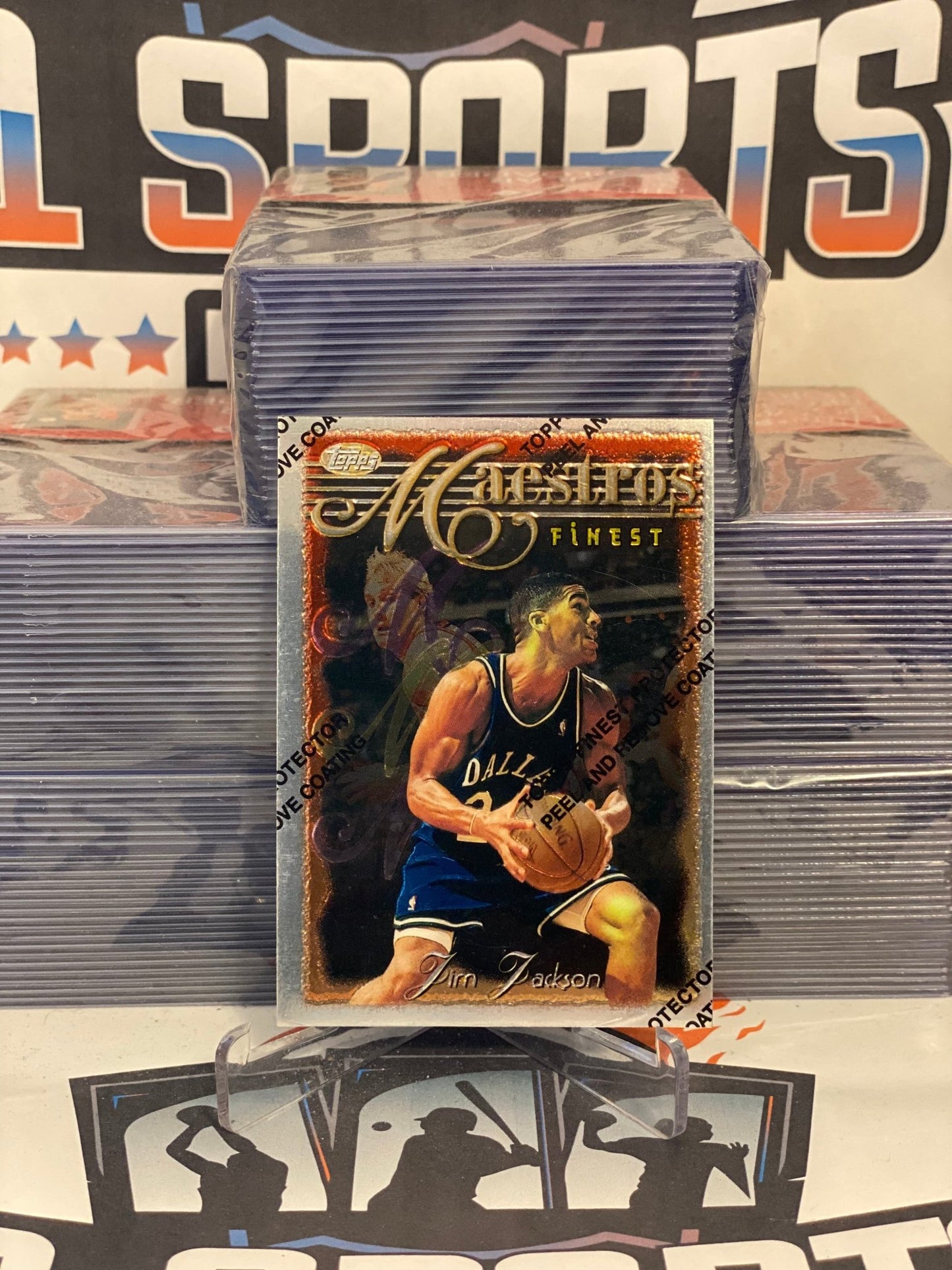 1996 Topps Finest (Maestros) Jim Jackson #101