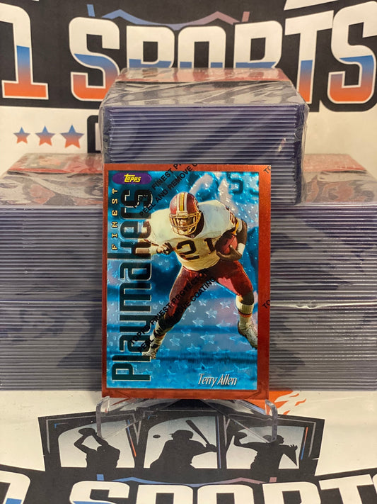 1996 Topps Finest (Playmakers) Terry Allen #202