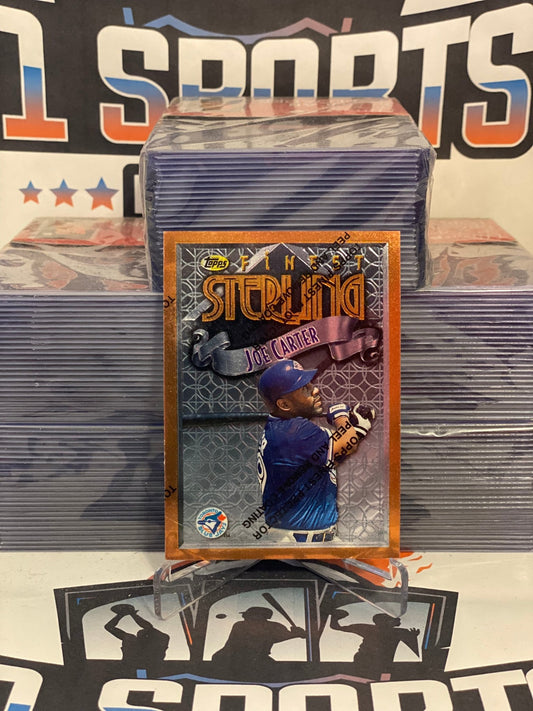 1996 Topps Finest (Sterling) Joe Carter #315