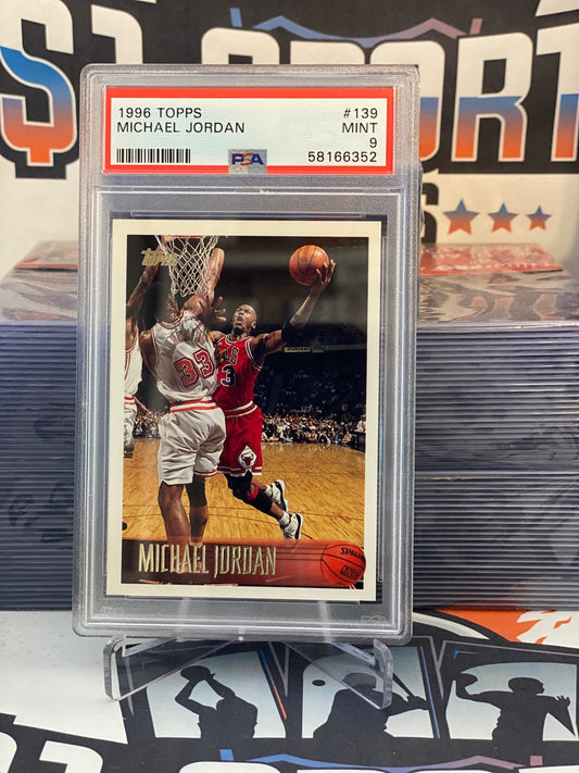 1996 Topps Michael Jordan #139 - PSA 9