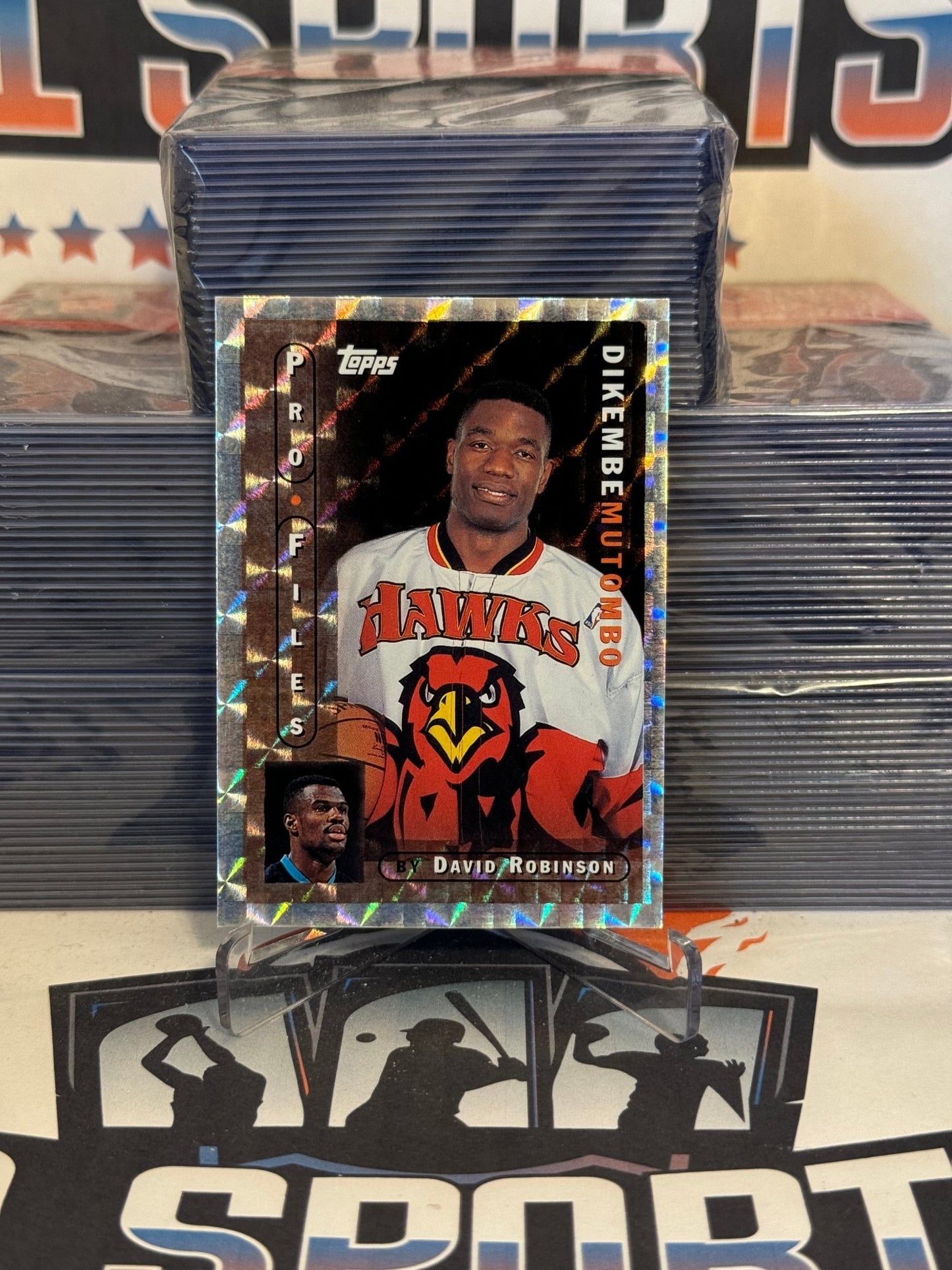 1996 Topps (ProFiles) Dikembe Mutombo #PF-13