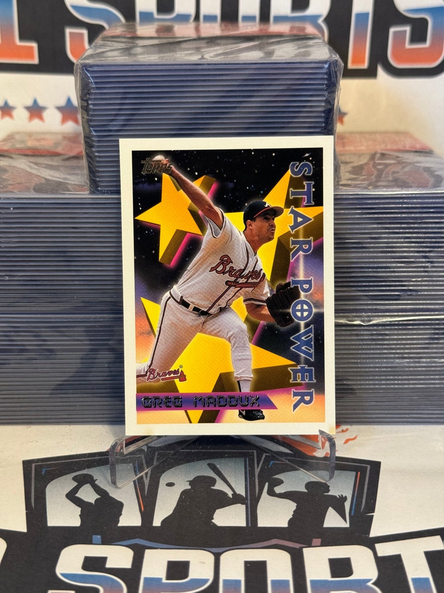 1996 Topps (Star Power) Greg Maddux #3