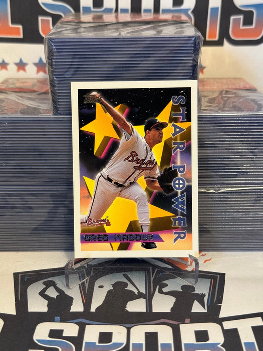 1996 Topps (Star Power) Greg Maddux #3