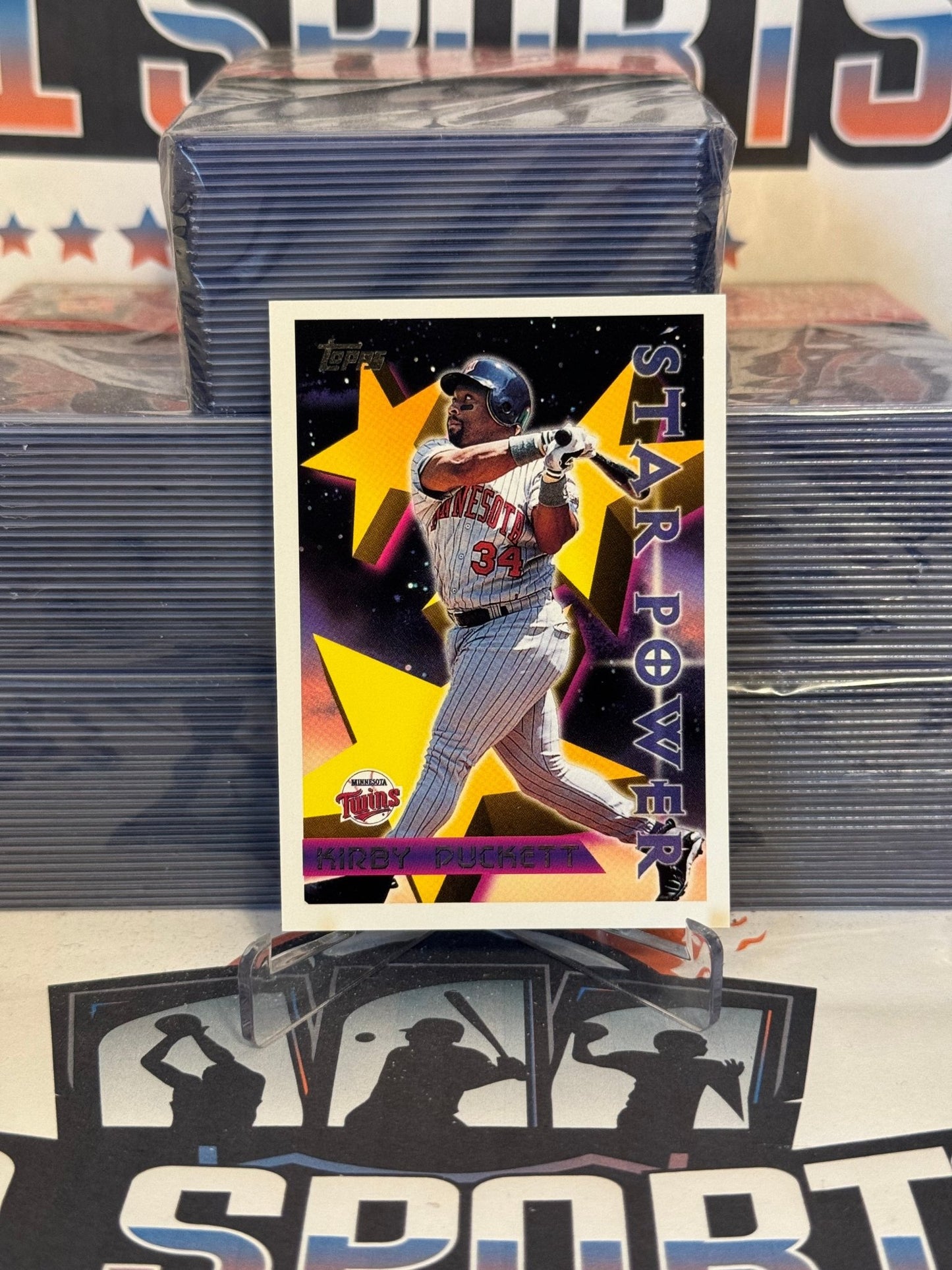 1996 Topps (Star Power) Kirby Puckett #221