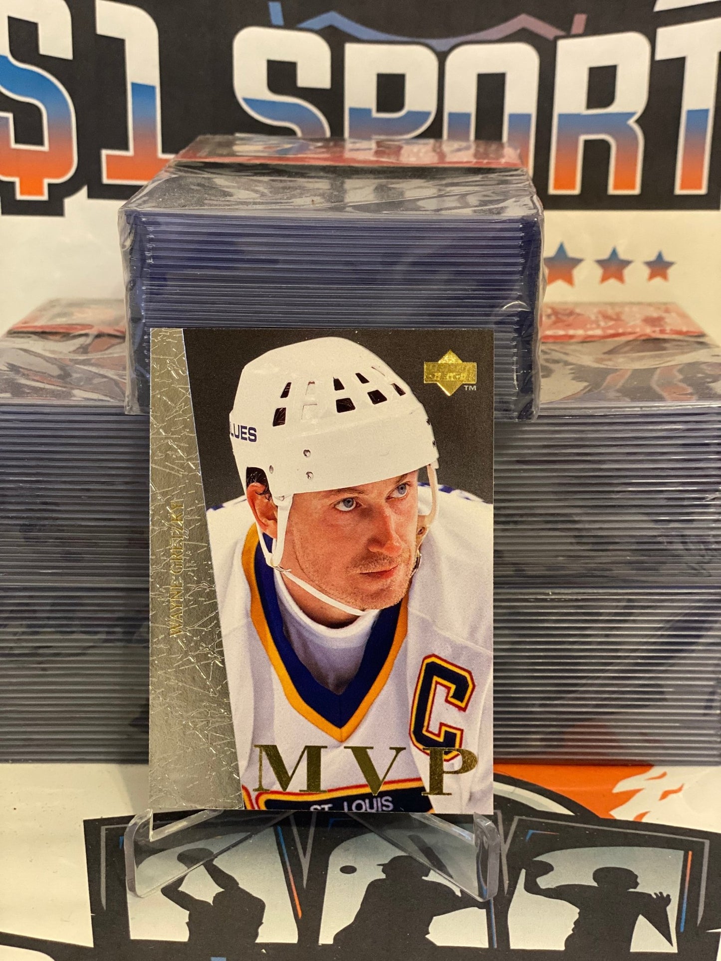 1996 Upper Deck (Gold, MVP) Wayne Gretzky #UDJ