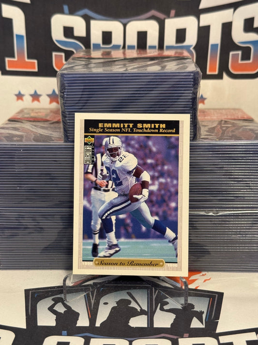 1996 Upper Deck (Season To Remember) Emmitt Smith #51