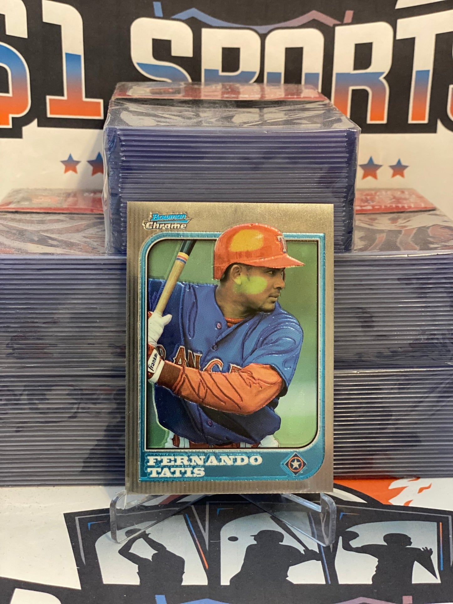 1997 Bowman Chrome Fernando Tatis Sr. Rookie #185