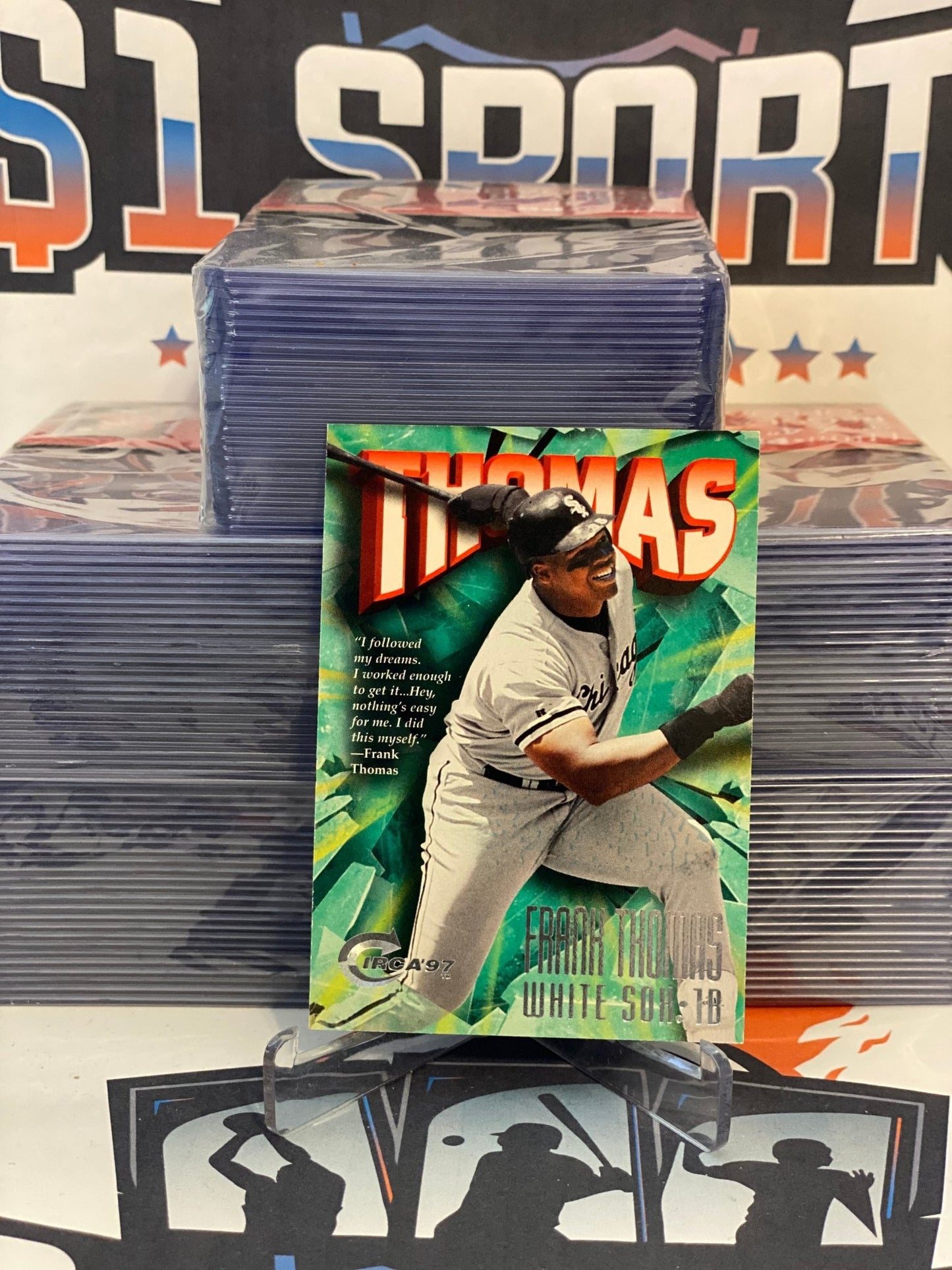 1997 Fleer Circa Frank Thomas #45