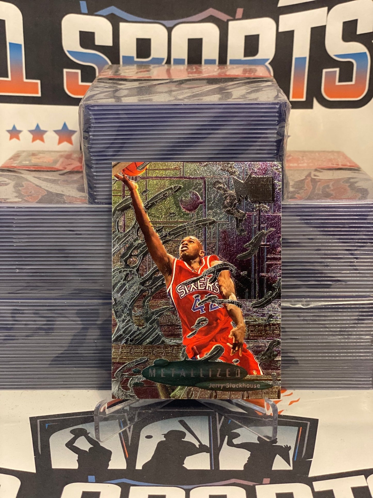 1997 Fleer Metal (Metalized) Jerry Stackhouse #233