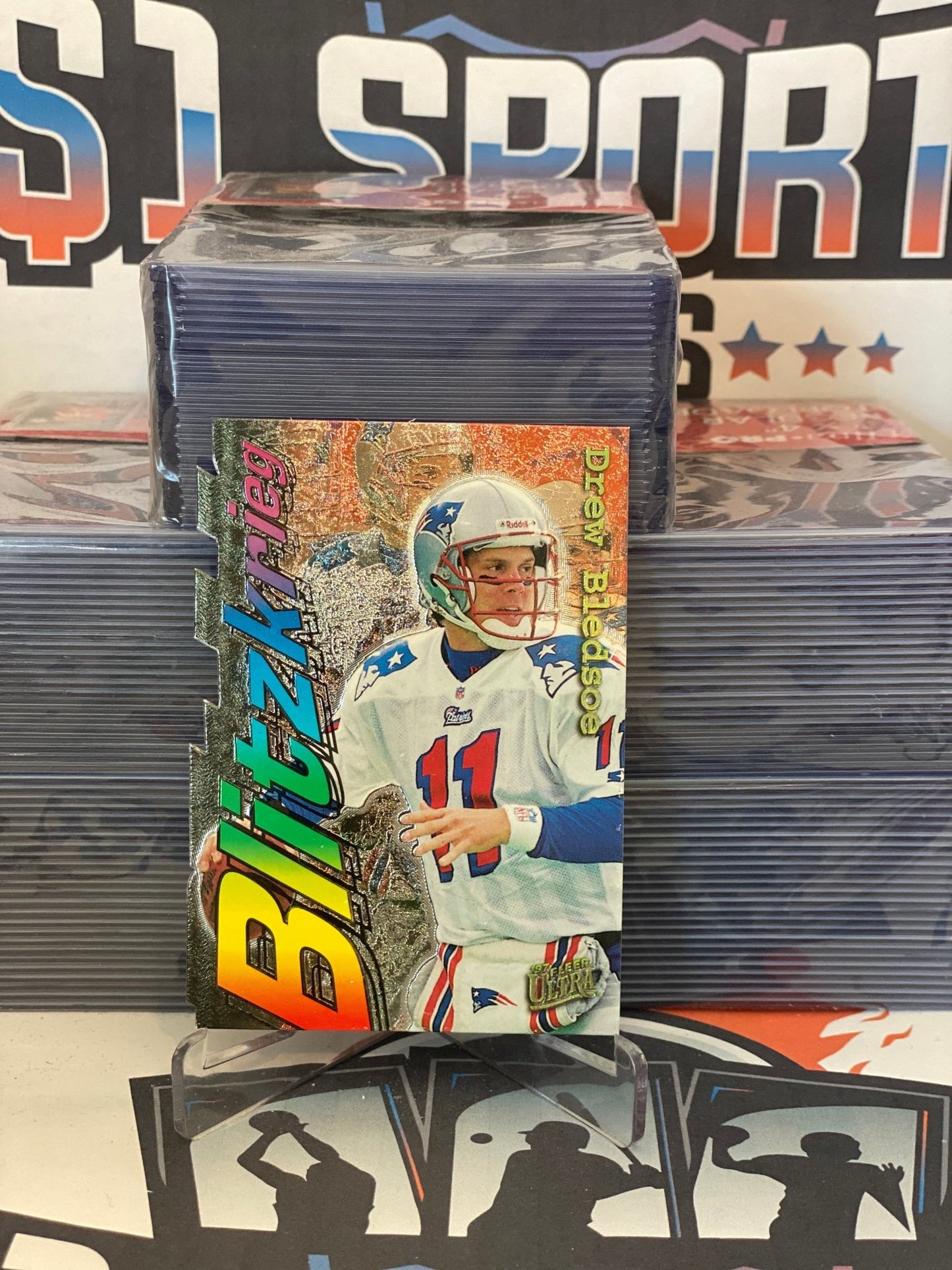 1997 Fleer Ultra (Blitzkrieg) Drew Bledsoe #14