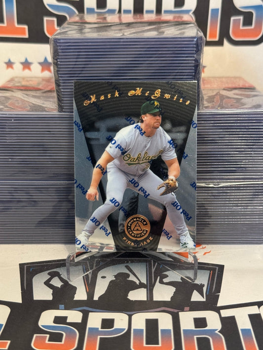 1997 Pinnacle Certified Mark McGwire #49