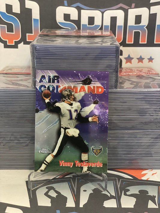 1997 Topps Chrome (Air Command) Vinny Testaverde #2