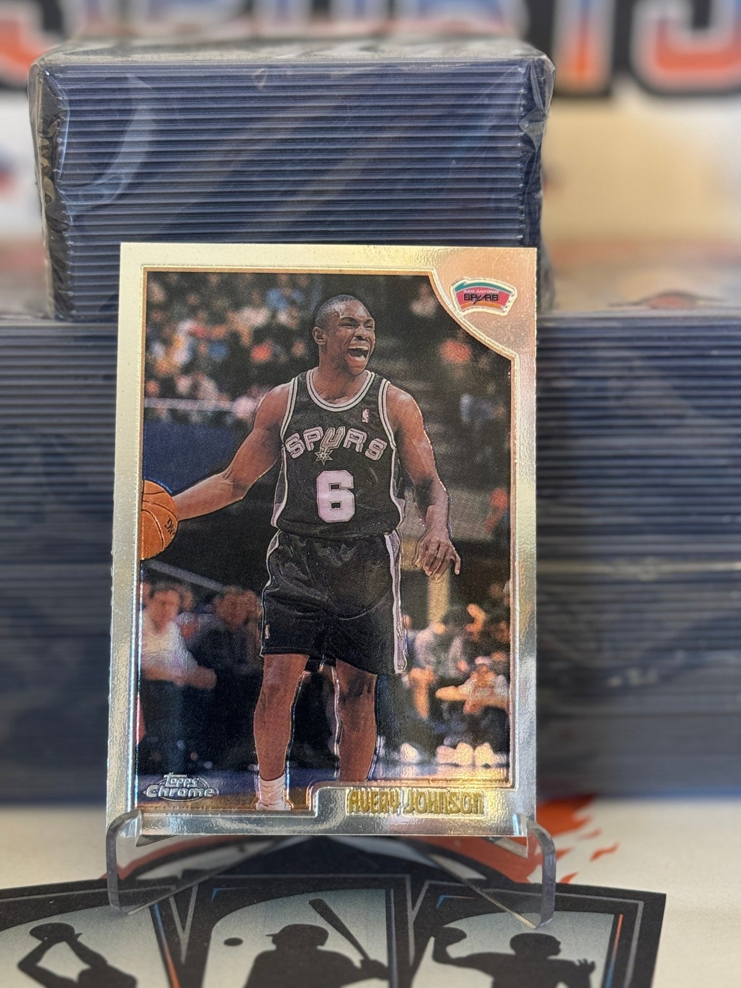 1997 Topps Chrome Avery Johnson #156