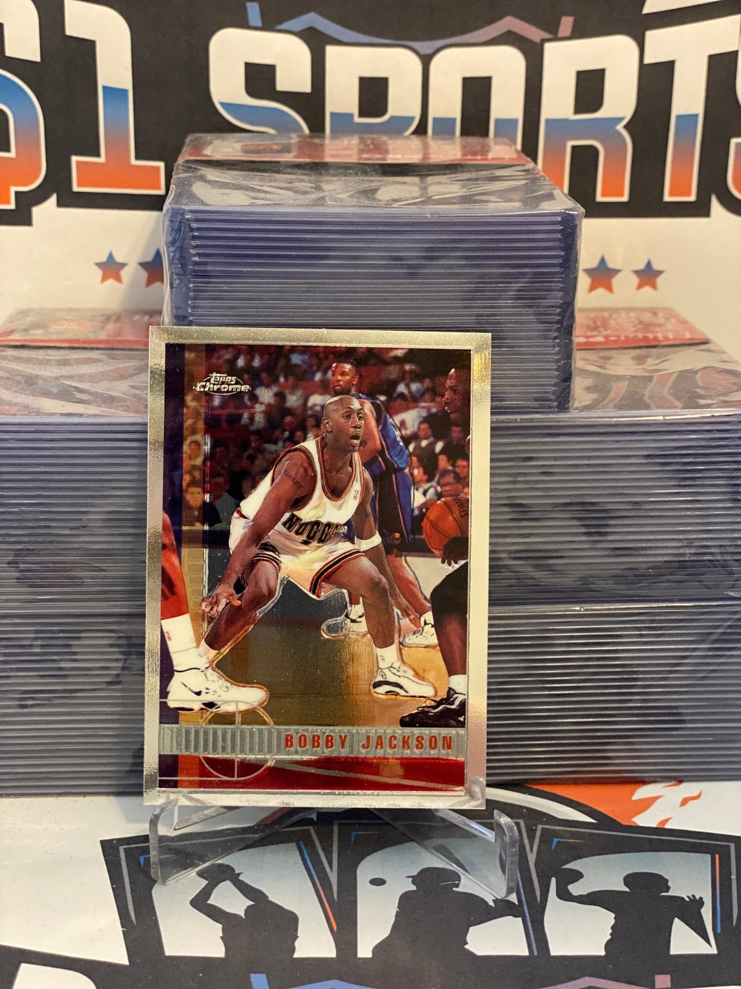 1997 Topps Chrome Bobby Jackson #121