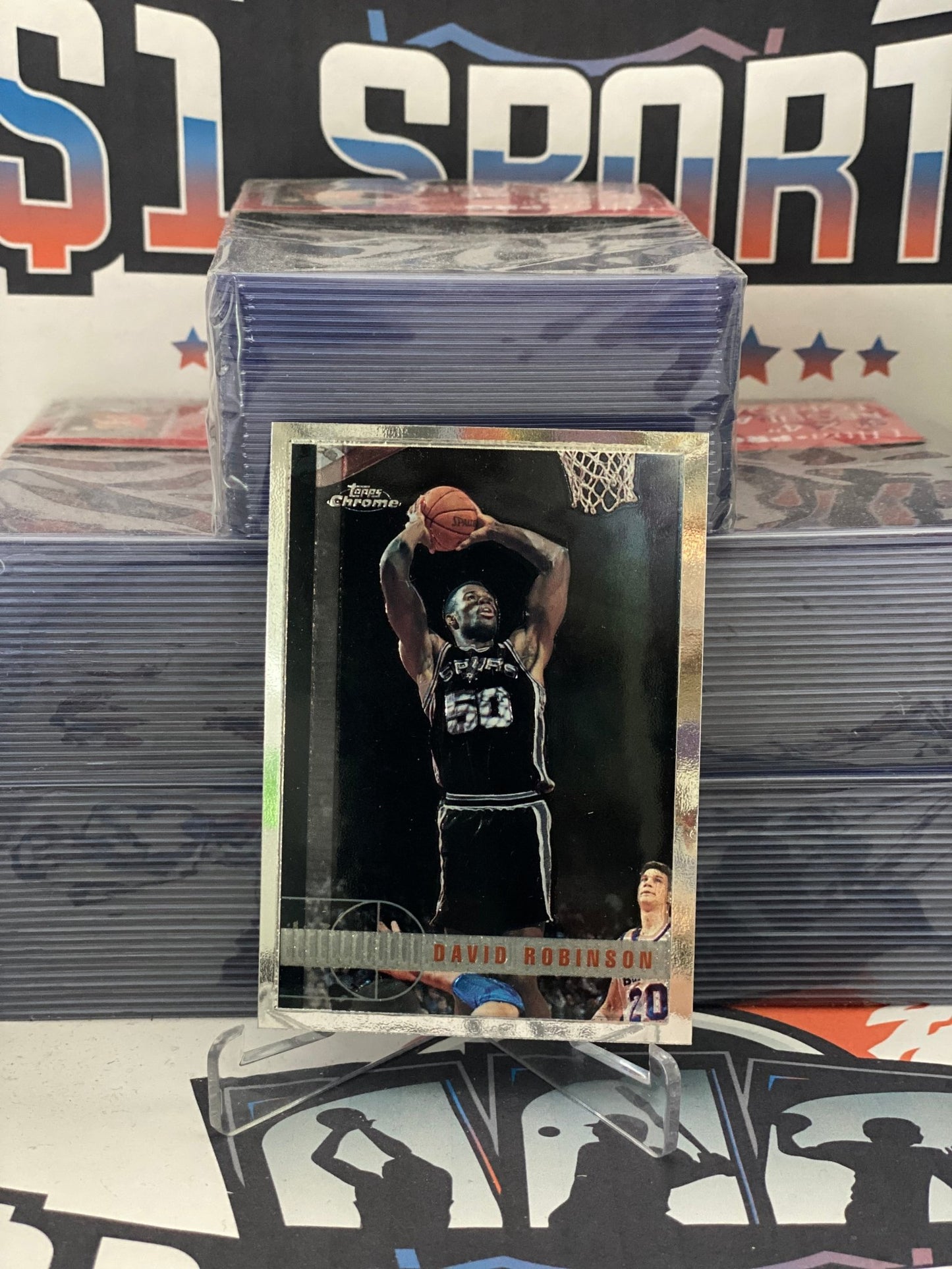 1997 Topps Chrome David Robinson #46