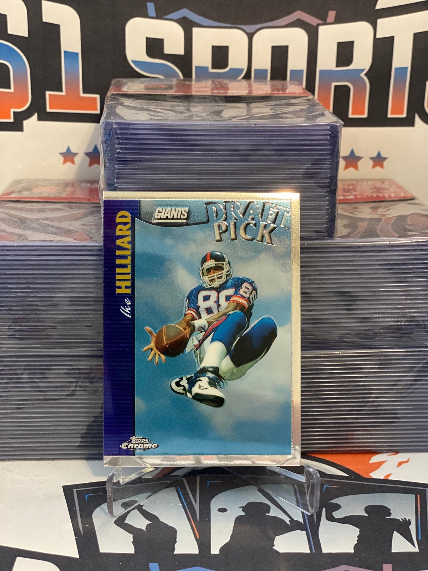 1997 Topps Chrome (Draft Pick) Ike Hilliard Rookie #161