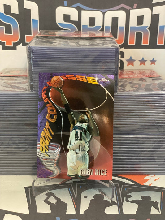 1997 Topps Chrome (Front Court Finesse) Glen Rice #14