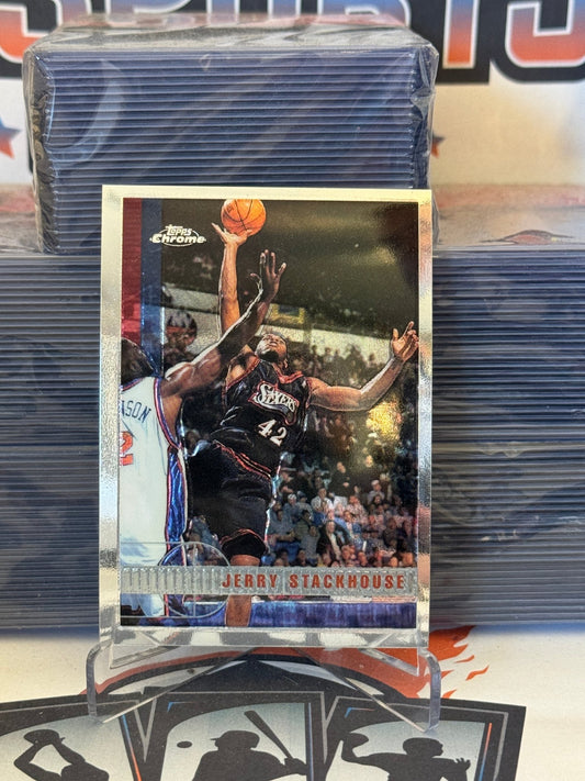 1997 Topps Chrome Jerry Stackhouse #204