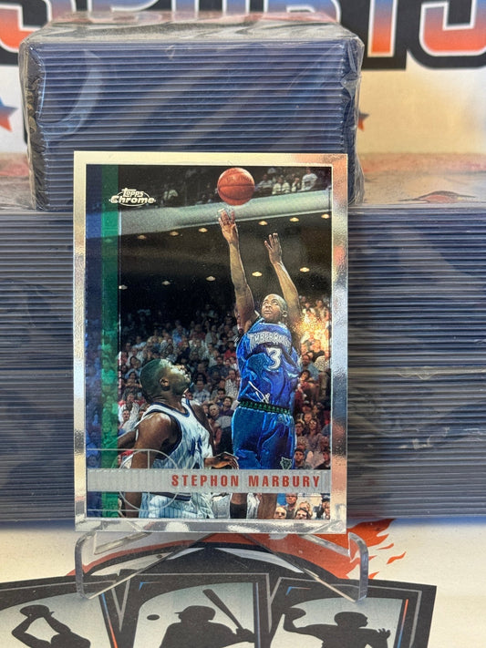 1997 Topps Chrome Stephon Marbury #13
