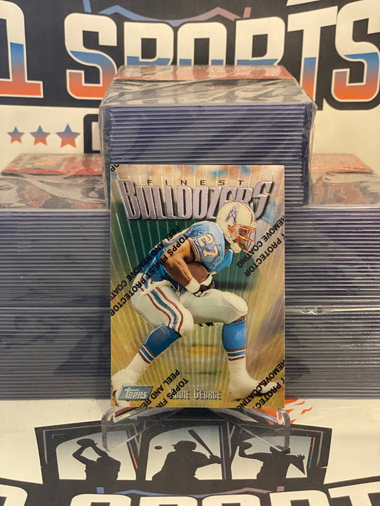 1997 Topps Finest (Bulldozers) Eddie George #141