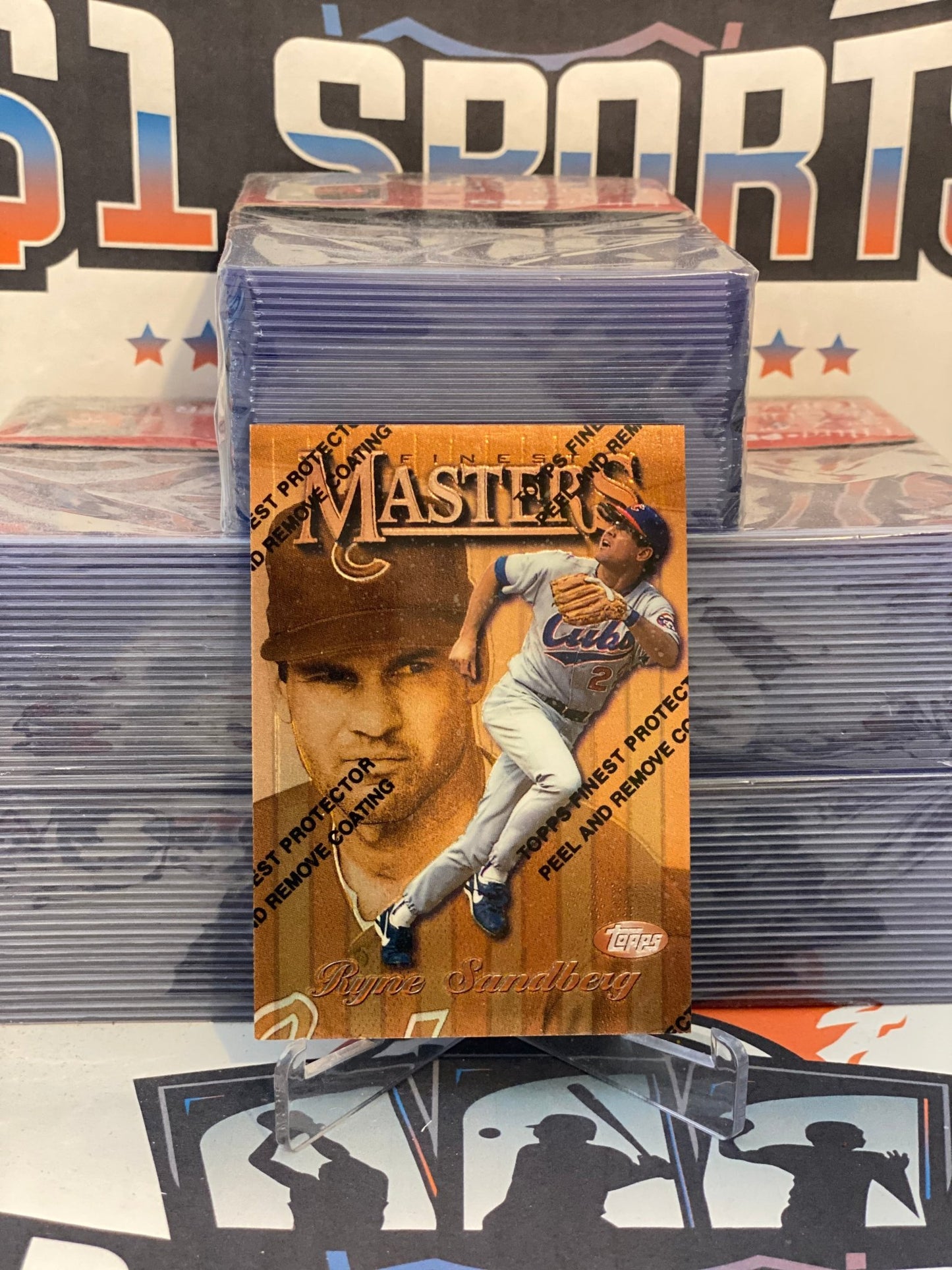 1997 Topps Finest (Masters) Ryne Sandberg #2