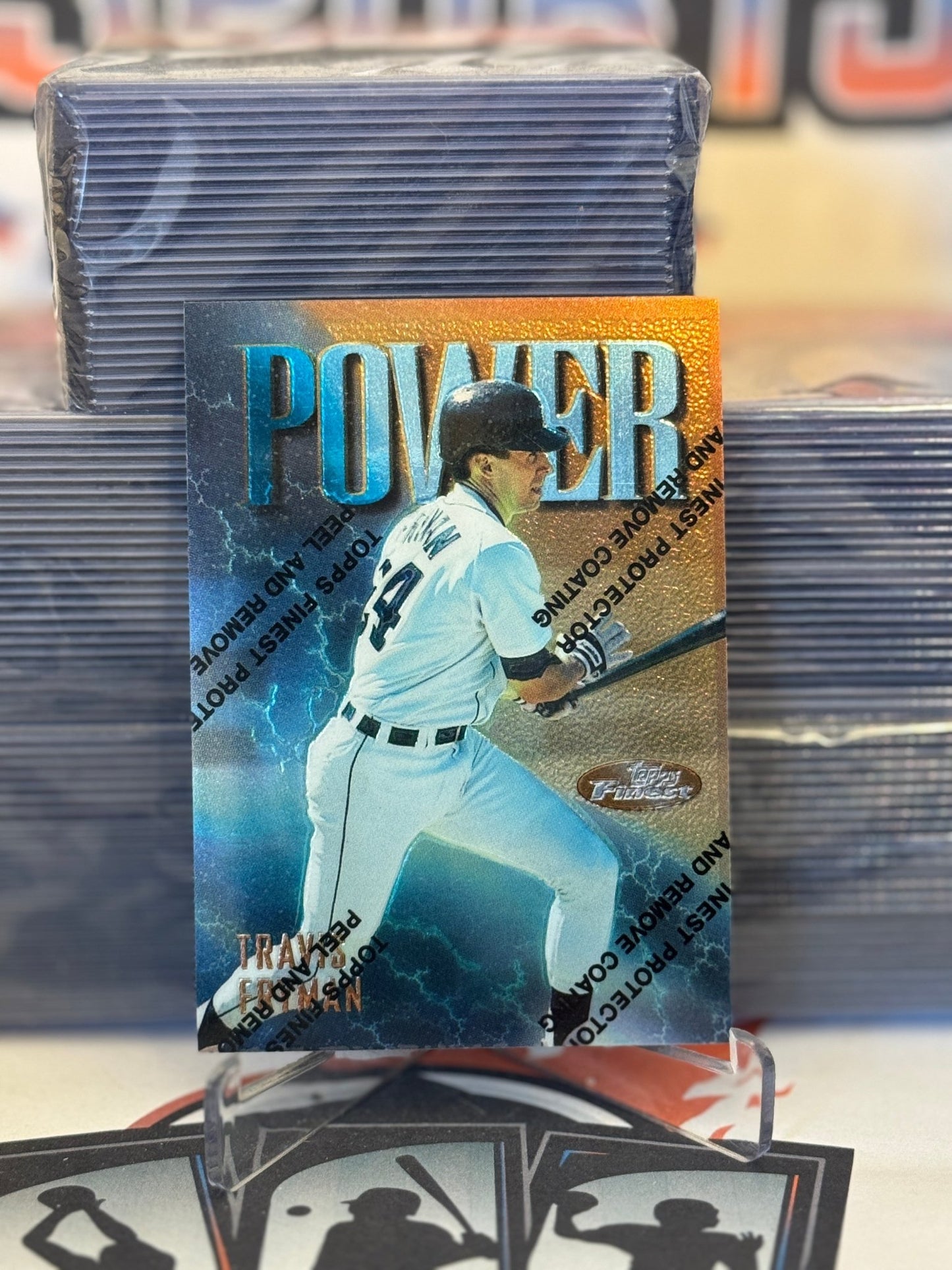 1997 Topps Finest (Power) Travis Fryman #18