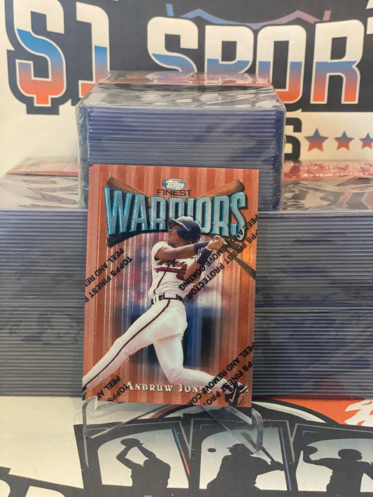 1997 Topps Finest (Warriors) Andruw Jones #100