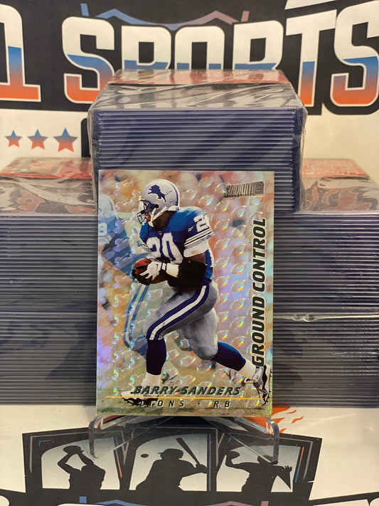 1997 Topps Stadium Club (Ground Control) Barry Sanders #GC1